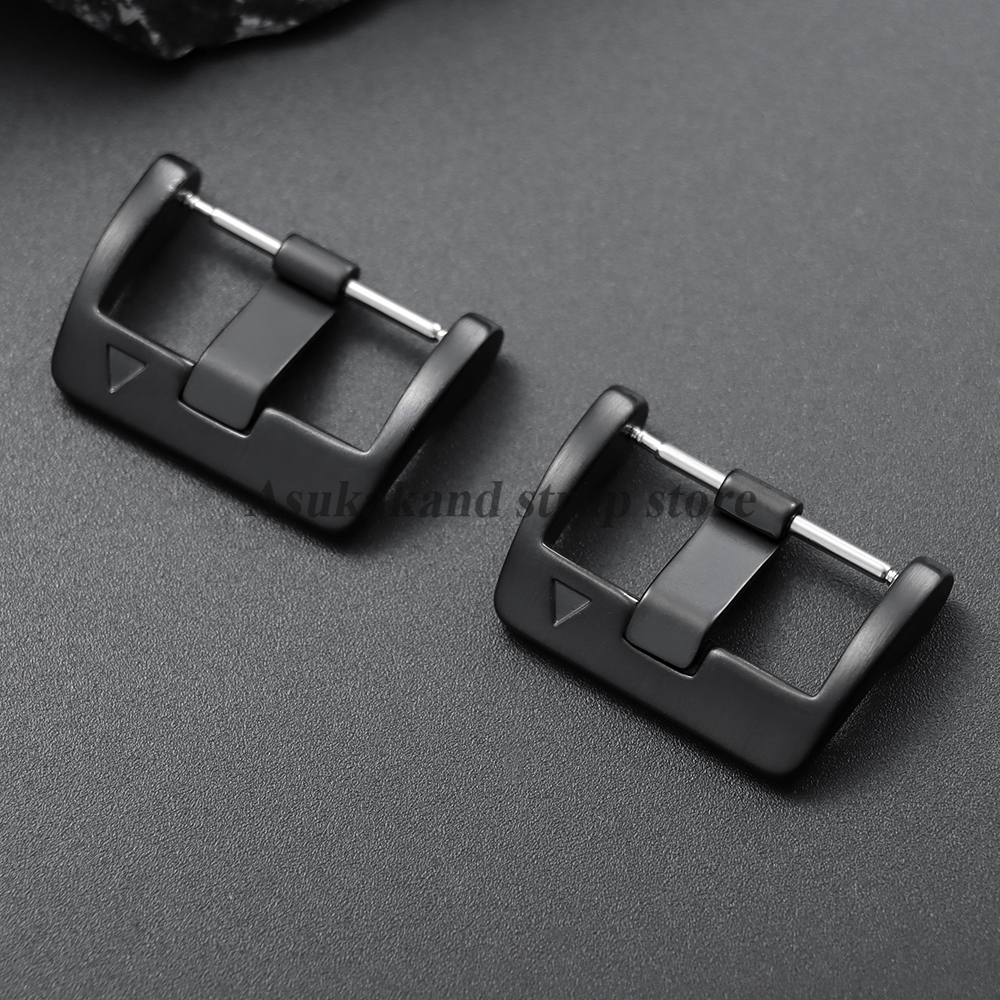 Black Stainless Steel Watch Bu - Silicone Watch Band 22Mm บทวิจารณ์และราคา