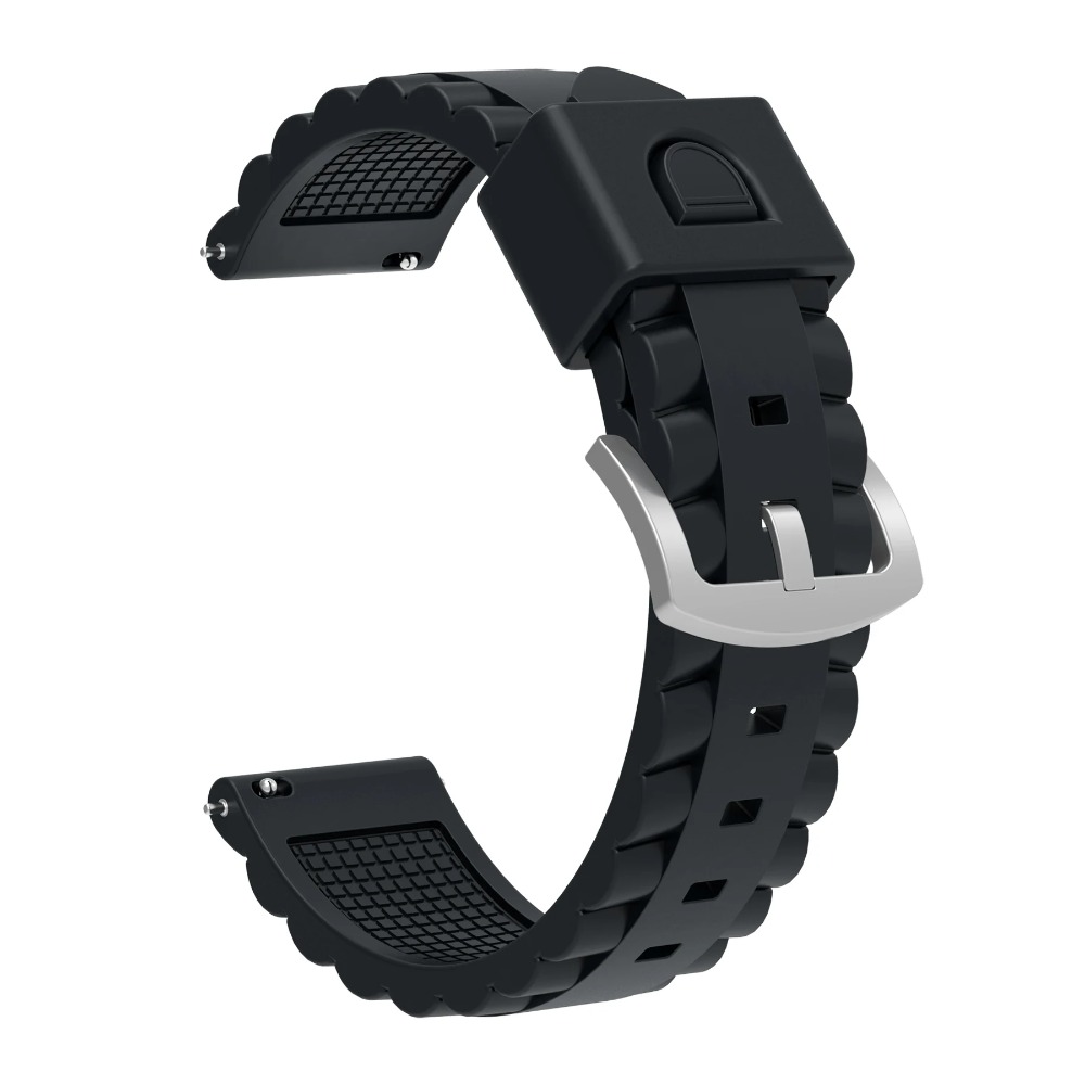 Soft Silicone Strap For 20mm 2 - Silicone Watch Band 22Mm บทวิจารณ์และราคา