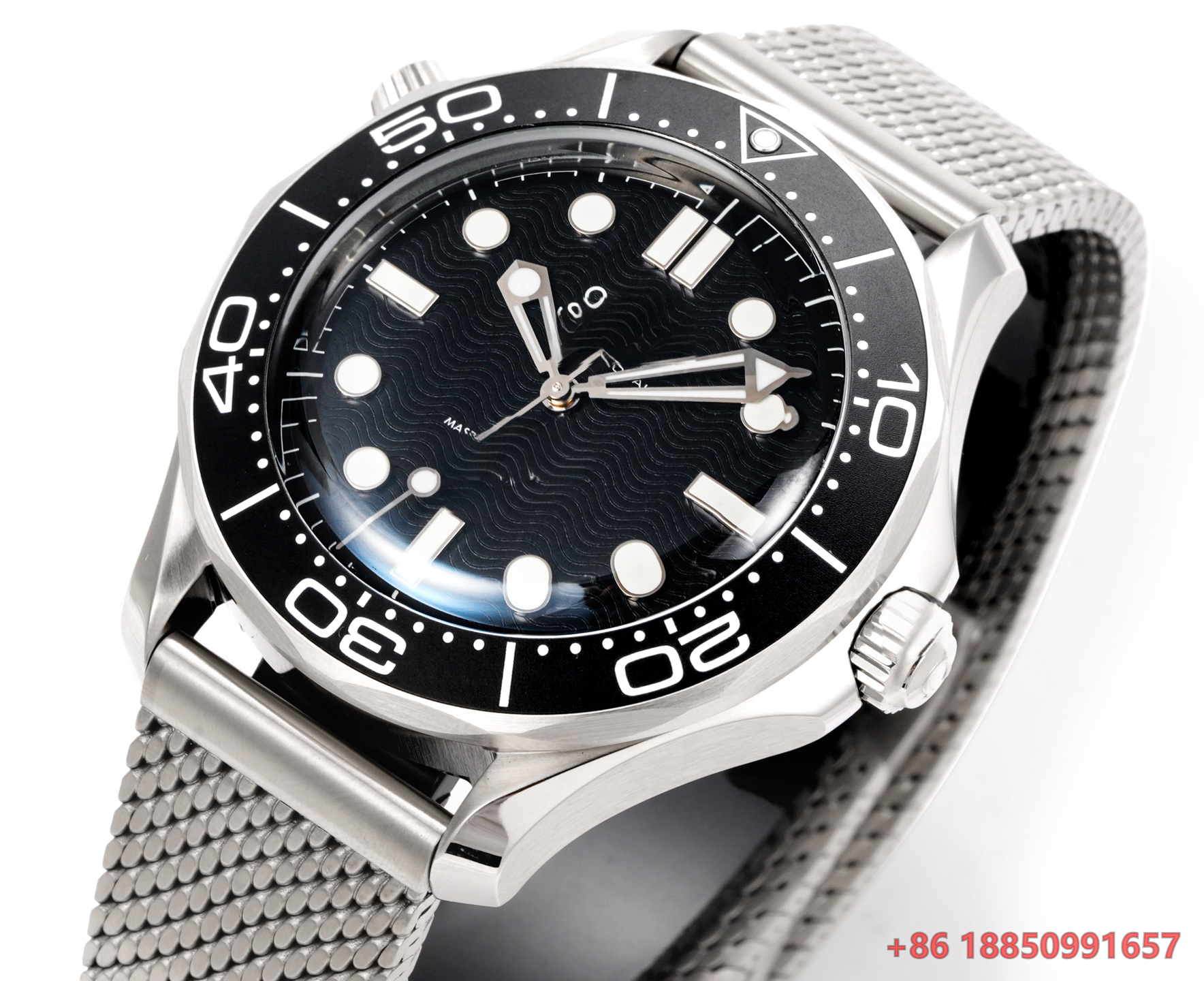42mm Diver Style Automatic Mec - Rubber Strap Diver บทวิจารณ์และราคา