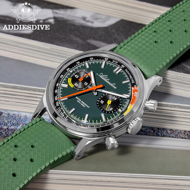 ADDIESDIVE 2025 NEW TOP 38mm M - Rubber Strap Diver บทวิจารณ์และราคา