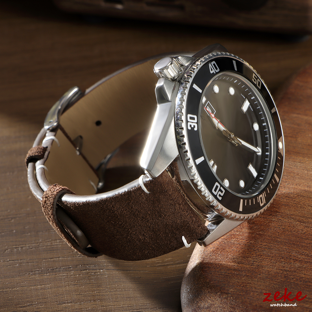20mm 22mm Wristband Quick Rele - Suede Strap Watch บทวิจารณ์และราคา