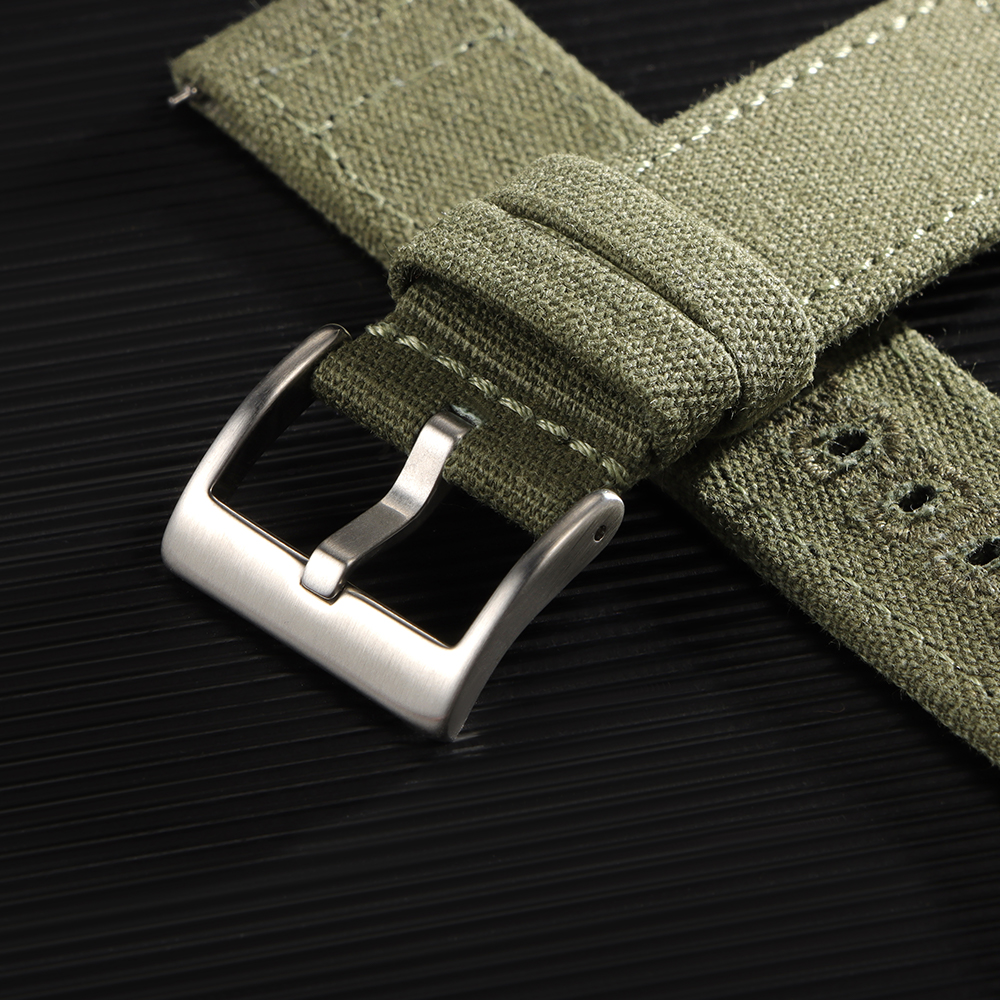 Nylon Woven Canvas Watch Band  - Perlon Strap Woven บทวิจารณ์และราคา