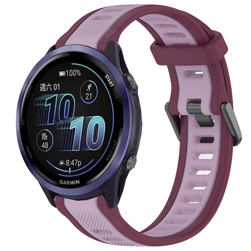 22mm 20mm 18mm Texture Silicon - Silicone Watch Band 22Mm บทวิจารณ์และราคา