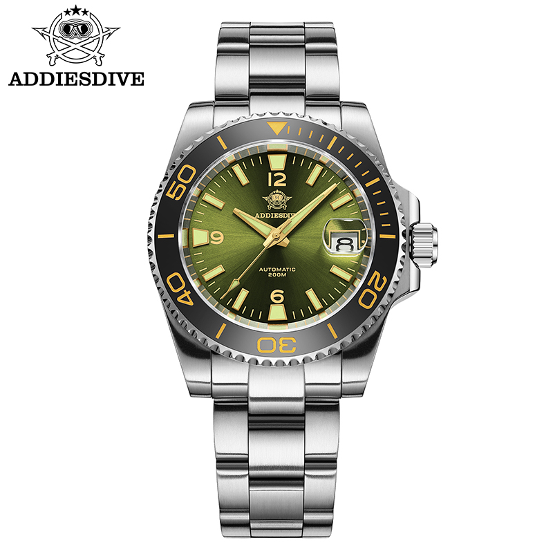 ADDIESDIVE New Diving Gift Wat - Stainless Bracelet Diver บทวิจารณ์และราคา