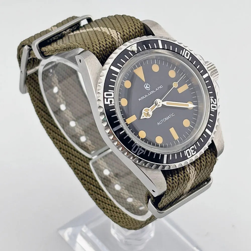 NH35 vintage 40mm sapphire gla - Tropic Strap Vintage บทวิจารณ์และราคา