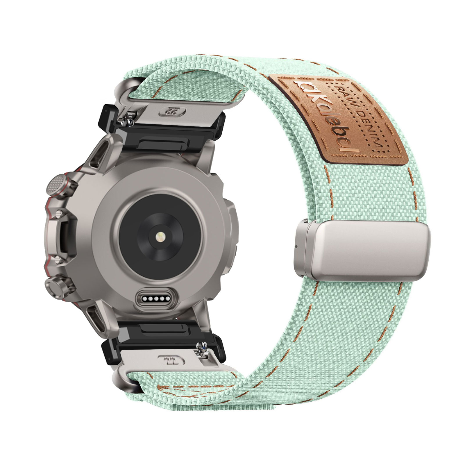 Magnetic Bands for Amazfit Fal - Canvas Strap Watch บทวิจารณ์และราคา