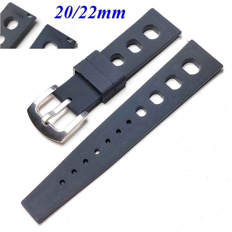 20 22mm Vintage Tropical FKM R - Tropic Strap Vintage บทวิจารณ์และราคา