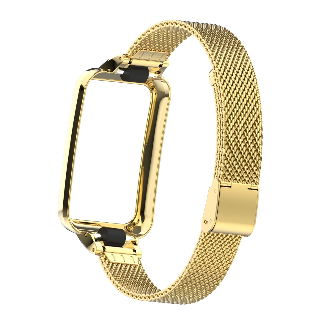 Suitable for Oppo Band 2 Stain - Mesh Strap Metal บทวิจารณ์และราคา