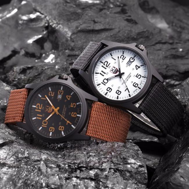 Men'S Quartz Watch Student Sim - Tropic Strap Vintage บทวิจารณ์และราคา