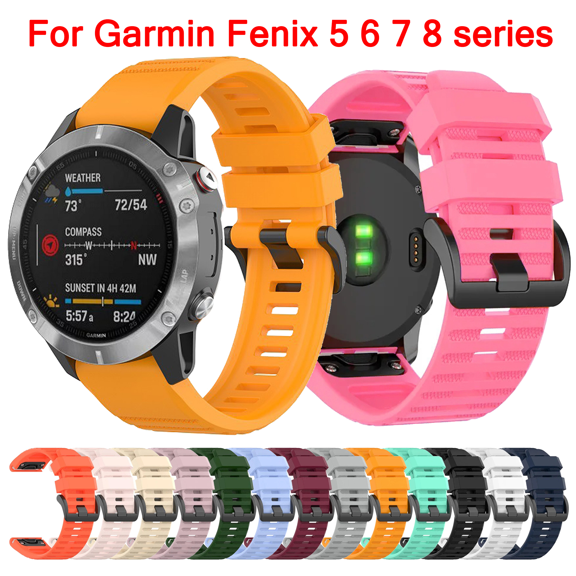 QuickFit 26mm 20mm 22mm Watchb - Silicone Watch Band 22Mm บทวิจารณ์และราคา