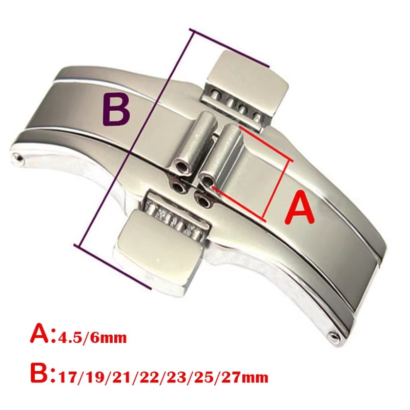 for Tissot T1853 Watch Band Bu - Butterfly Clasp Deployant บทวิจารณ์และราคา
