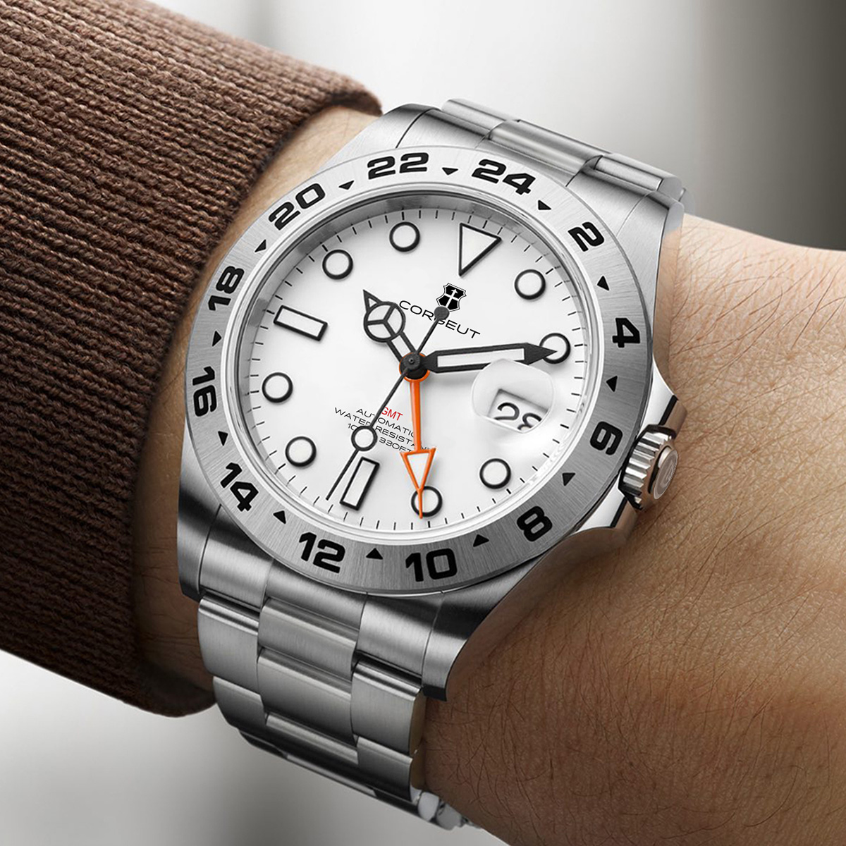 Custom Luxury 39mm NH34 Automa - Stainless Bracelet Diver บทวิจารณ์และราคา