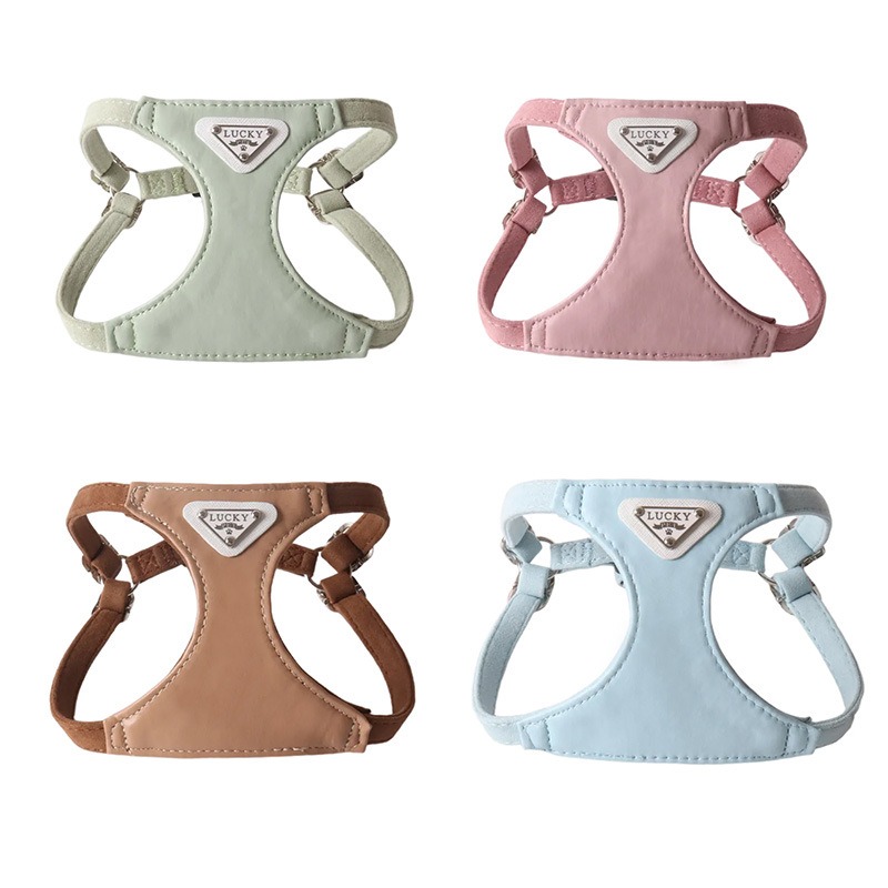 Macaron Chest Harness PU Vest  - Leather Strap Quick Release บทวิจารณ์และราคา