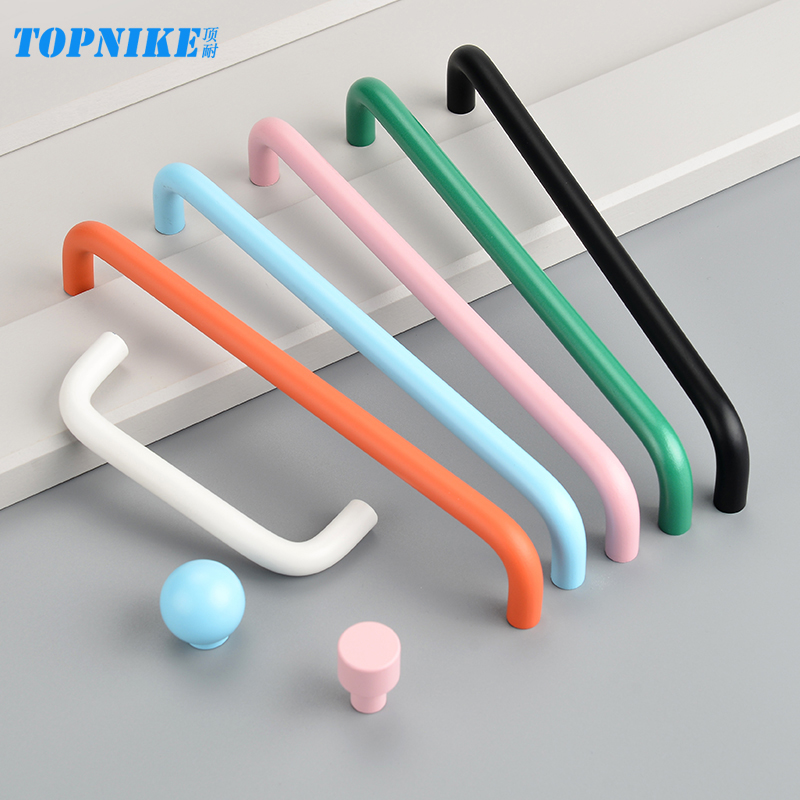 Drawer Handles Kitchen Cabinet - Curved Spring Bar บทวิจารณ์และราคา