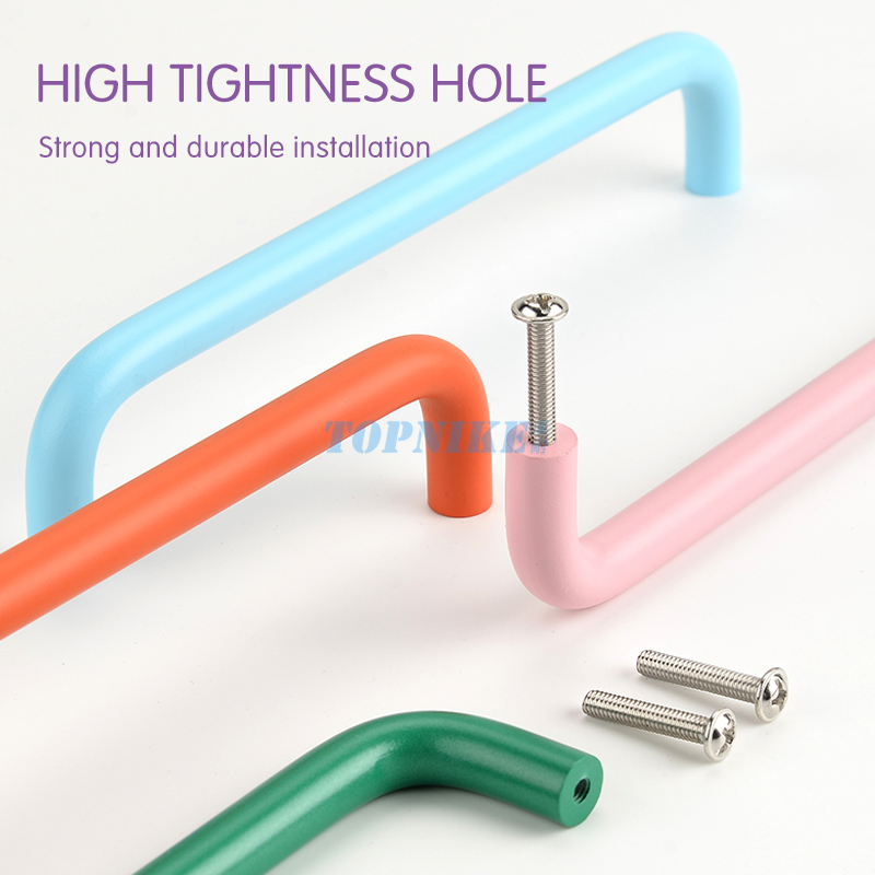 Drawer Handles Kitchen Cabinet - Curved Spring Bar บทวิจารณ์และราคา