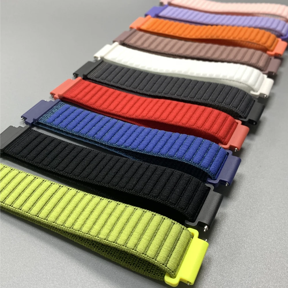 22mm Nylon Band For Xiaomi Wat - Sport Loop Velcro บทวิจารณ์และราคา