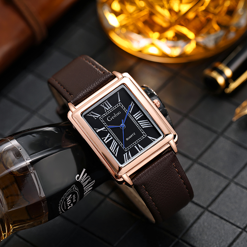 New Fashion Luxury Designer Re - Leather Watch Band Men บทวิจารณ์และราคา