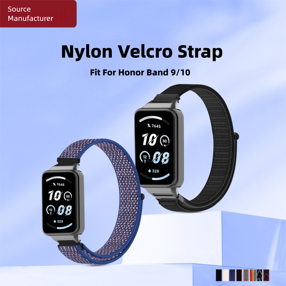 Watchband For Honor Band 10 9  - Sport Loop Velcro บทวิจารณ์และราคา