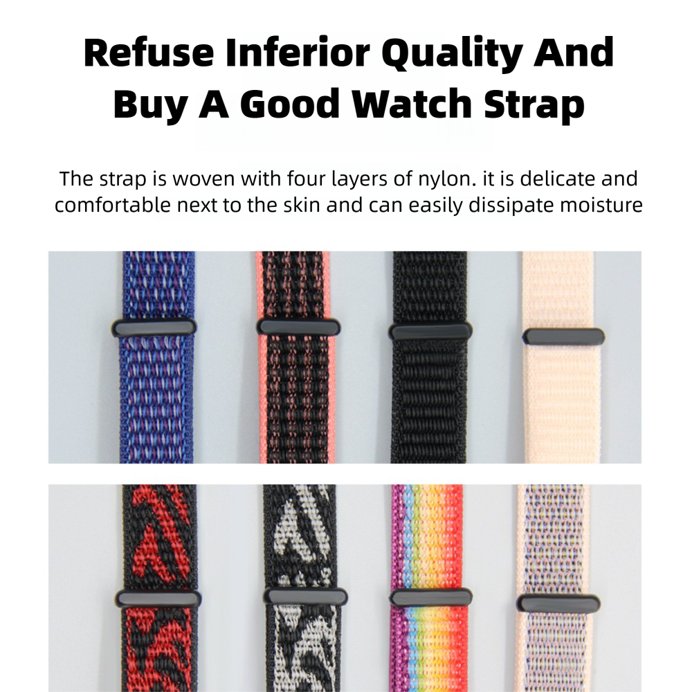 Watchband For Honor Band 10 9  - Sport Loop Velcro บทวิจารณ์และราคา