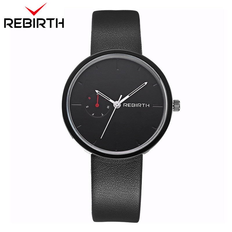 2018 Rebirth Popular Men Women - Leather Watch Band Men บทวิจารณ์และราคา