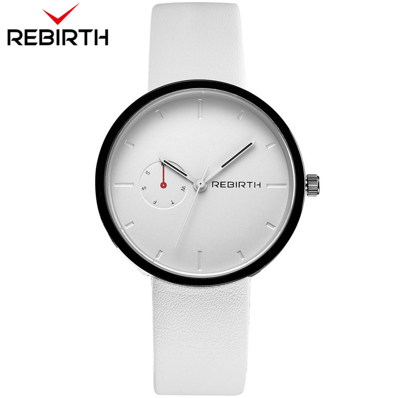 2018 Rebirth Popular Men Women - Leather Watch Band Men บทวิจารณ์และราคา