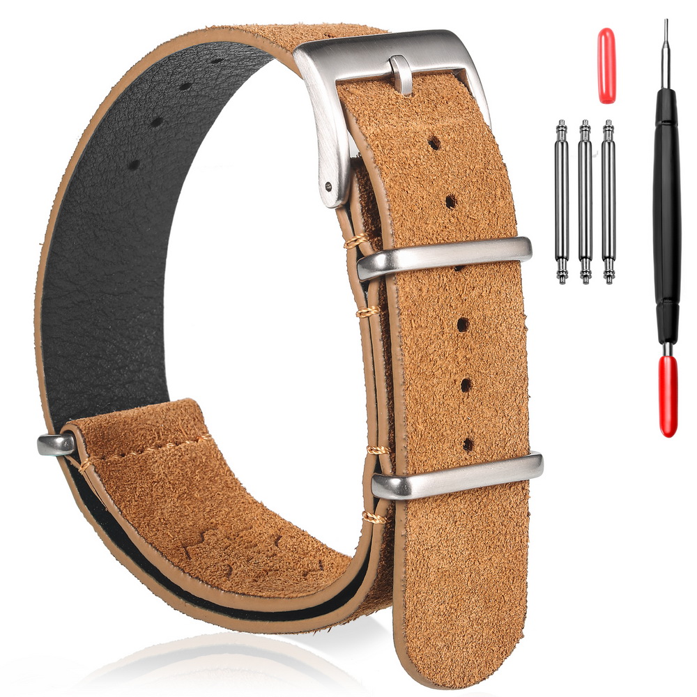 HEMSUT Genuine Leather Watch B - Tropic Strap Vintage บทวิจารณ์และราคา