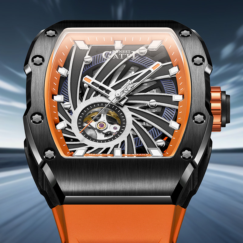 BONEST GATTI Top Germany Phant - Rubber Strap Diver บทวิจารณ์และราคา