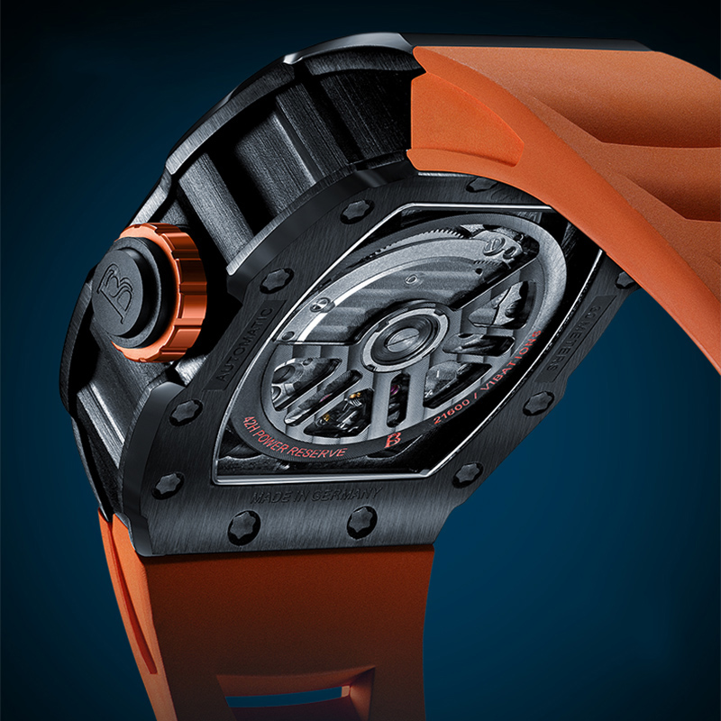 BONEST GATTI Top Germany Phant - Rubber Strap Diver บทวิจารณ์และราคา