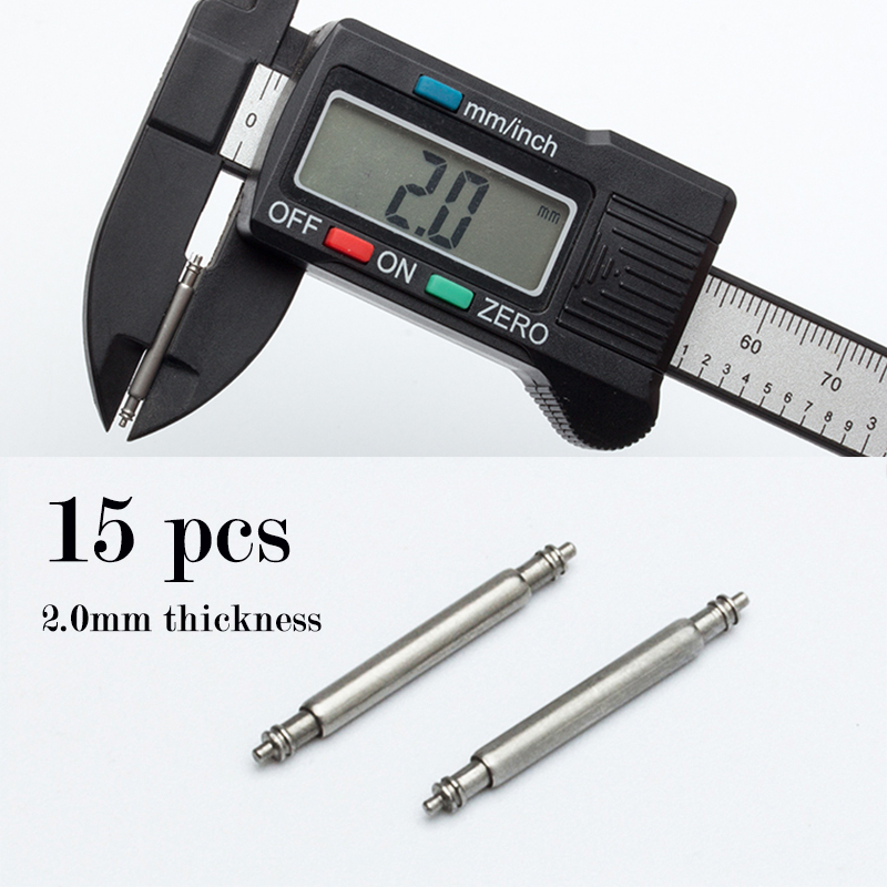 15pcs Watch Band Pin 2.0mm Dia - Spring Bar Tool Set บทวิจารณ์และราคา