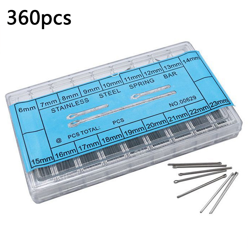 360 Pieces Split Pins Stainles - Spring Bar Tool Set บทวิจารณ์และราคา