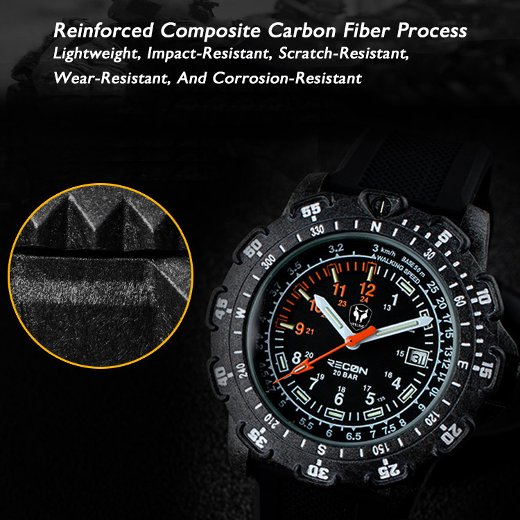 Hnlgnox Mens Pilot Watches Spo - Rubber Strap Diver บทวิจารณ์และราคา