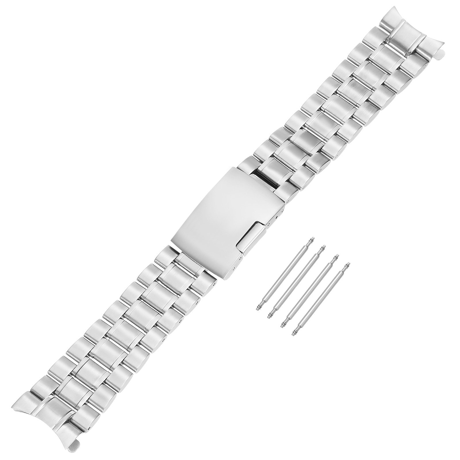 4Pcs Stainless Steel Watch Ban - Curved Spring Bar บทวิจารณ์และราคา