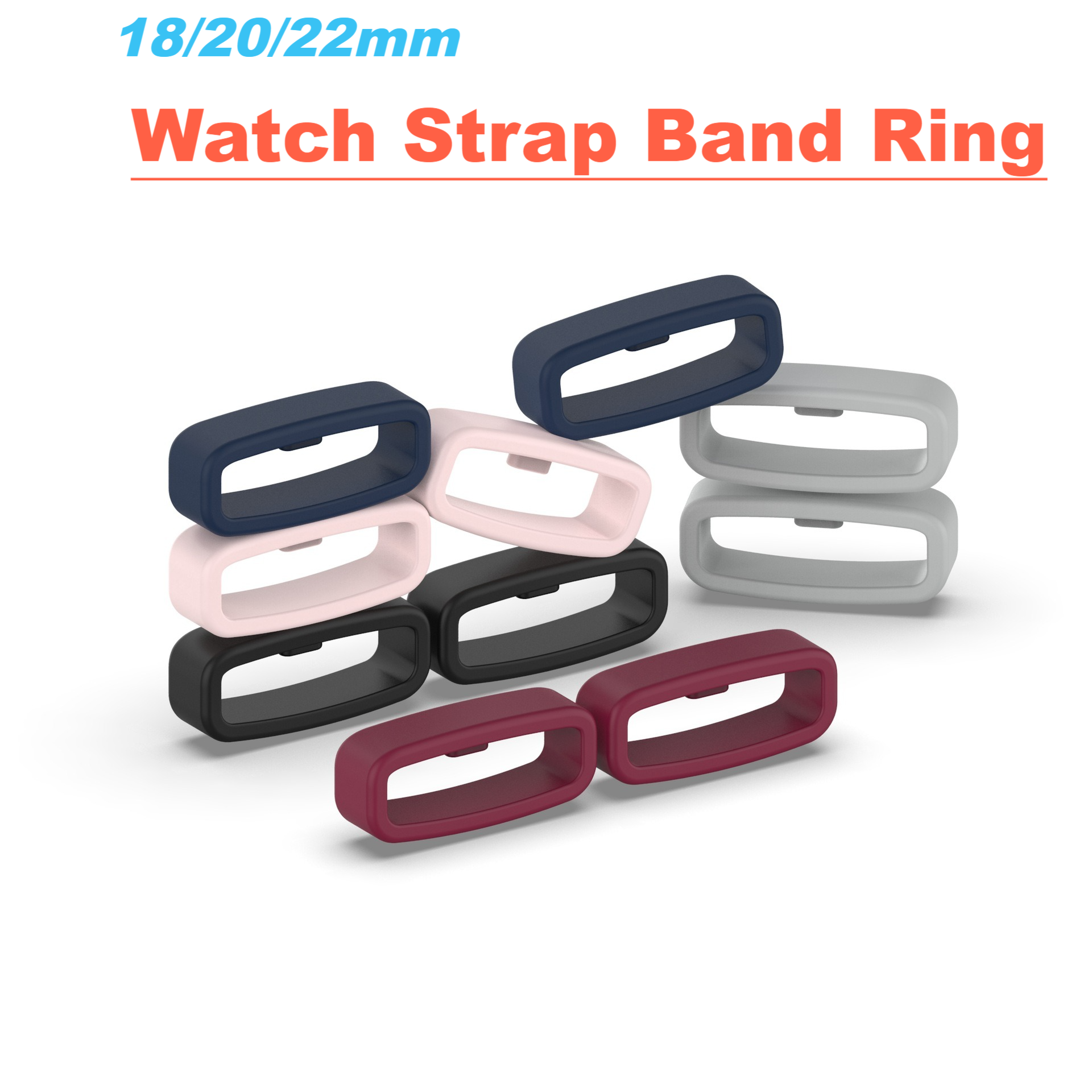 ​Rubber Watch Strap Band Keepe - Silicone Watch Band 22Mm บทวิจารณ์และราคา