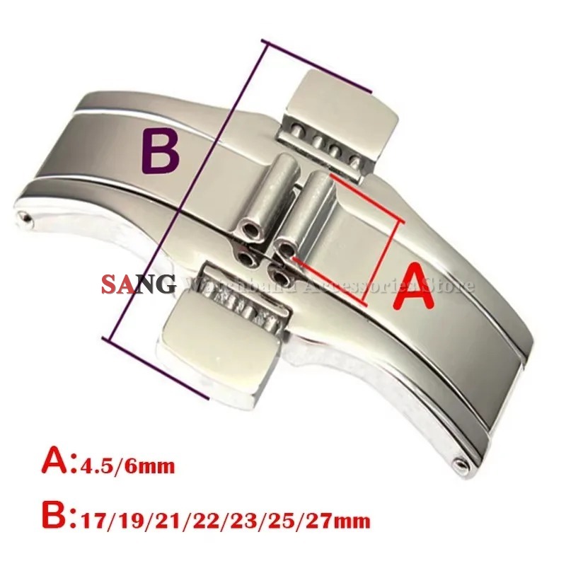 Butterfly Clasp for Tissot T18 - Butterfly Clasp Deployant บทวิจารณ์และราคา