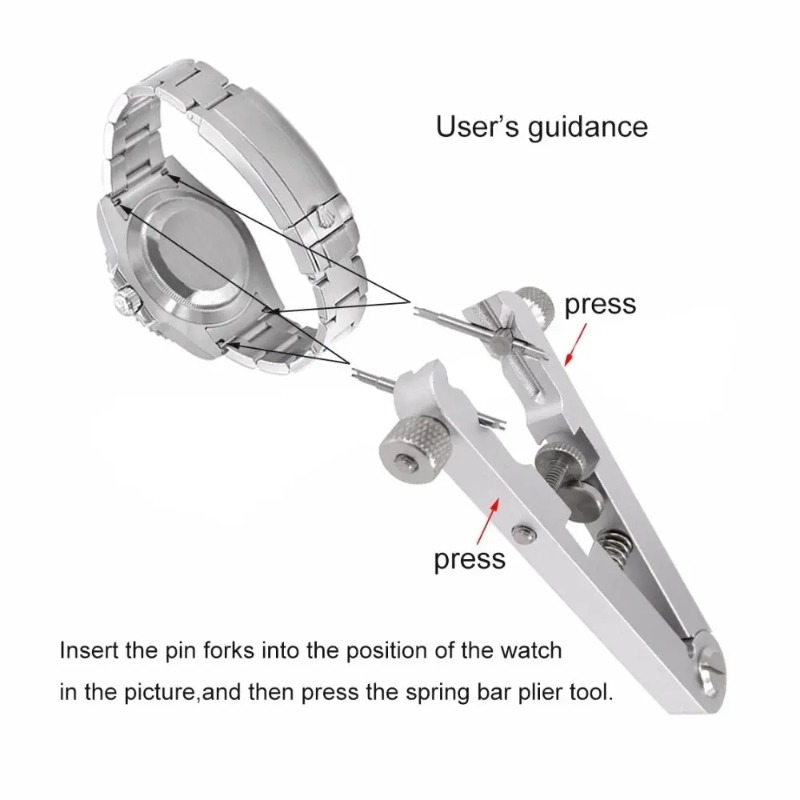 Aluminum Alloy Watch Band Remo - Spring Bar Tool Set บทวิจารณ์และราคา