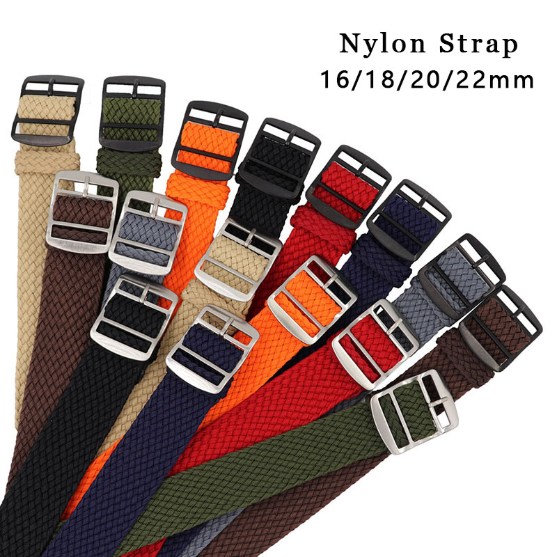 Nylon Strap Woven Watchband Hi - Perlon Strap Woven บทวิจารณ์และราคา