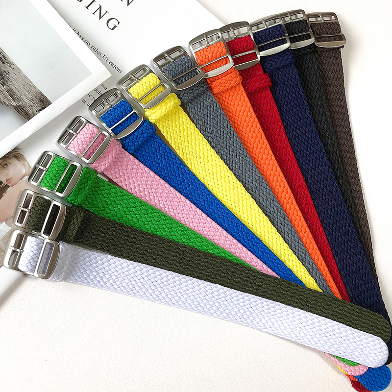 Nylon Strap Woven Watchband Hi - Perlon Strap Woven บทวิจารณ์และราคา