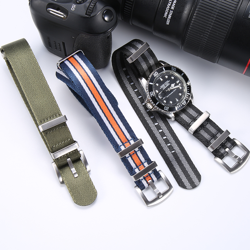High End Soft Nylon Replacemen - Nato Strap Nylon บทวิจารณ์และราคา