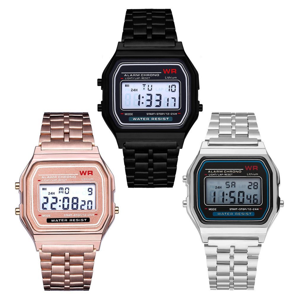 F-91W Steel Strap Watch Men Vi - Tropic Strap Vintage บทวิจารณ์และราคา