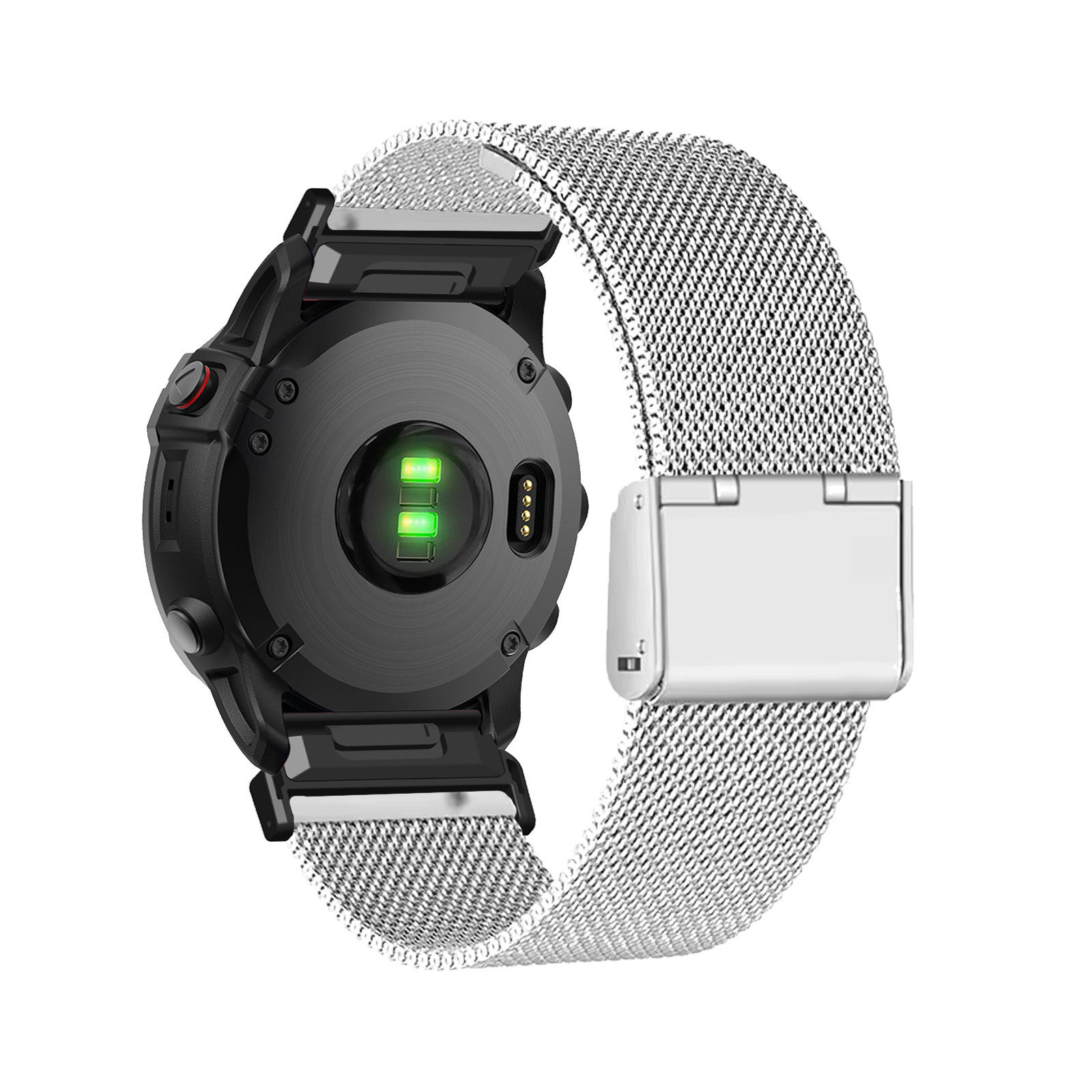 Metal Bands for Garmin Fenix 6 - Mesh Strap Metal บทวิจารณ์และราคา