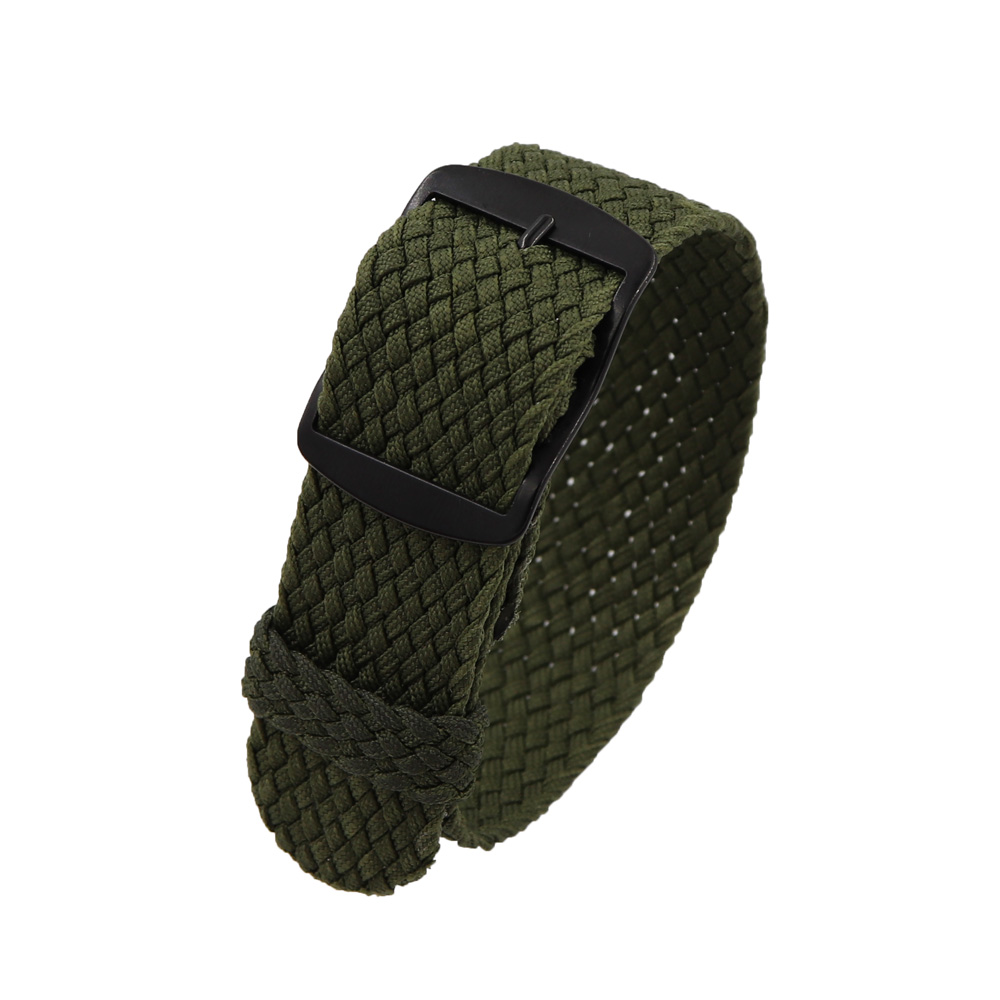 18mm 20mm 22mm Solid color For - Perlon Strap Woven บทวิจารณ์และราคา