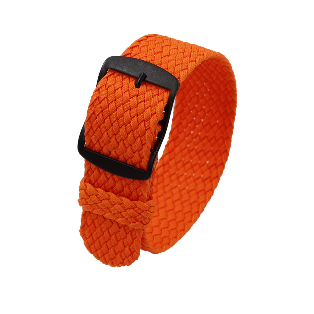 18mm 20mm 22mm Solid color For - Perlon Strap Woven บทวิจารณ์และราคา