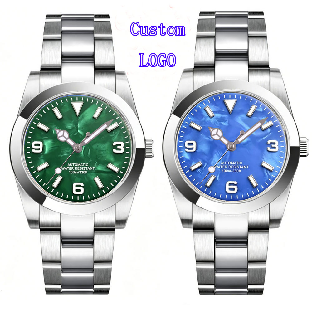 Custom Logo Watch 36mm 39mm Mo - Stainless Bracelet Diver บทวิจารณ์และราคา
