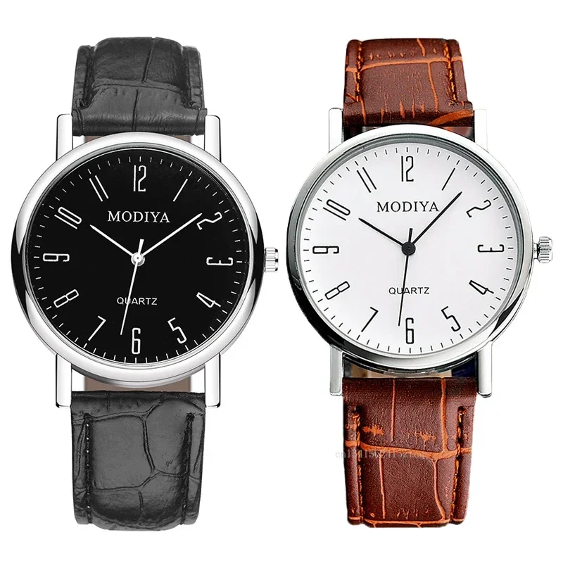Men's Watches Business Wrist W - Leather Watch Band Men บทวิจารณ์และราคา