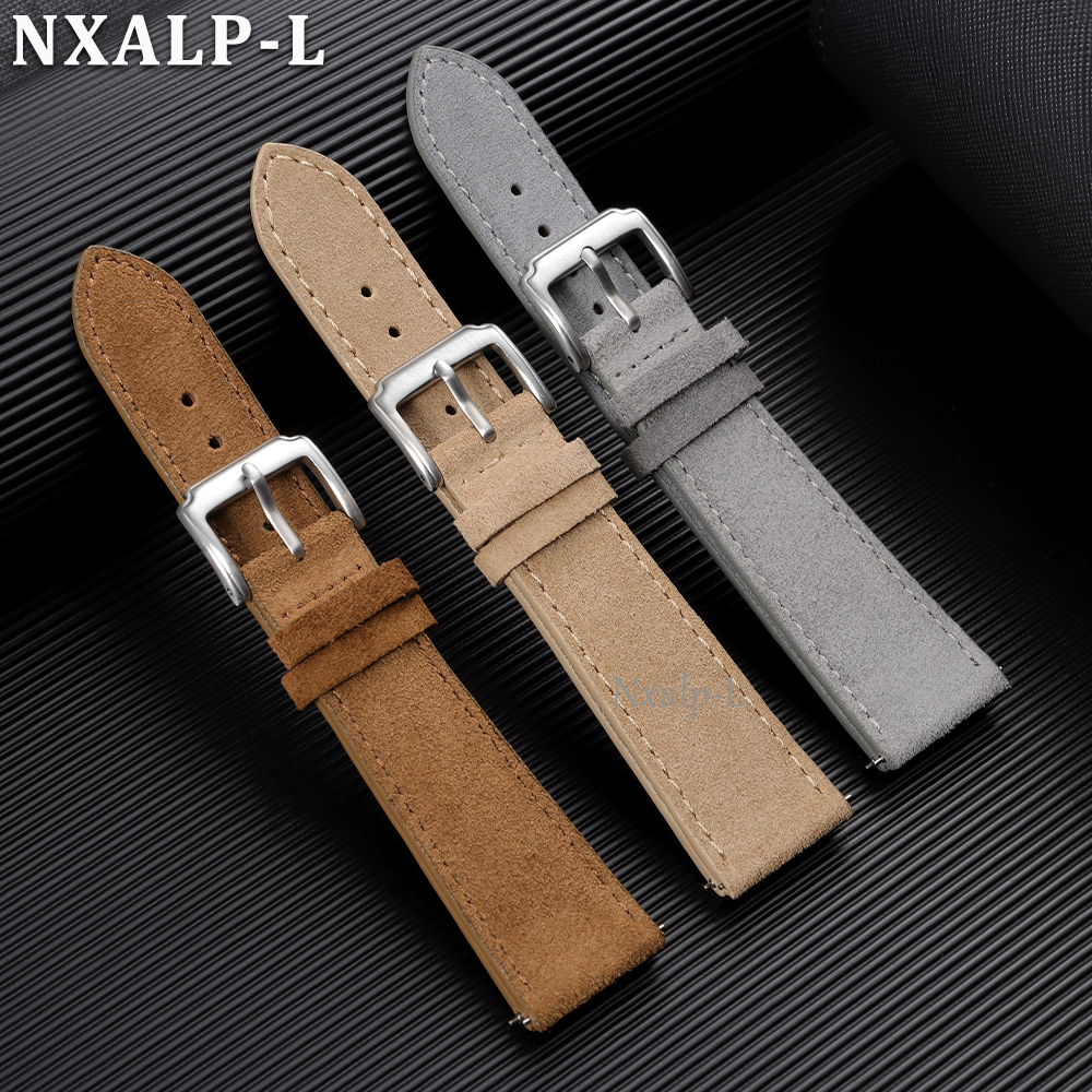 Vintage Suede Strap Soft Cowhi - Suede Strap Watch บทวิจารณ์และราคา