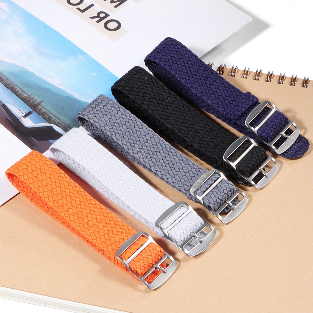 14mm 16mm 18mm 20mm 22mm Nylon - Perlon Strap Woven บทวิจารณ์และราคา