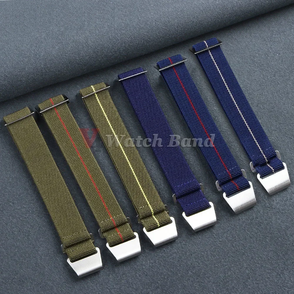 Elastic Watch Strap 60s French - Parachute Strap Elastic บทวิจารณ์และราคา