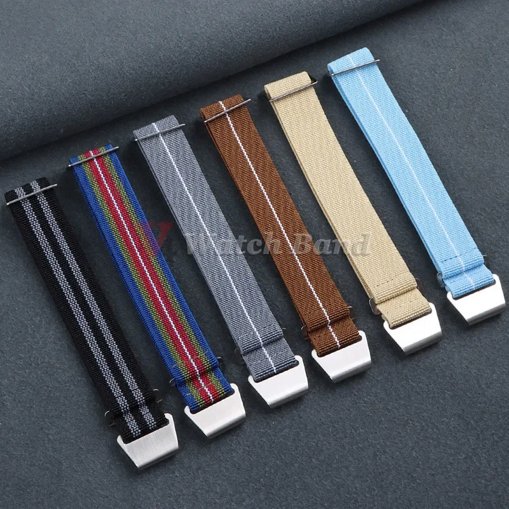 Elastic Watch Strap 60s French - Parachute Strap Elastic บทวิจารณ์และราคา