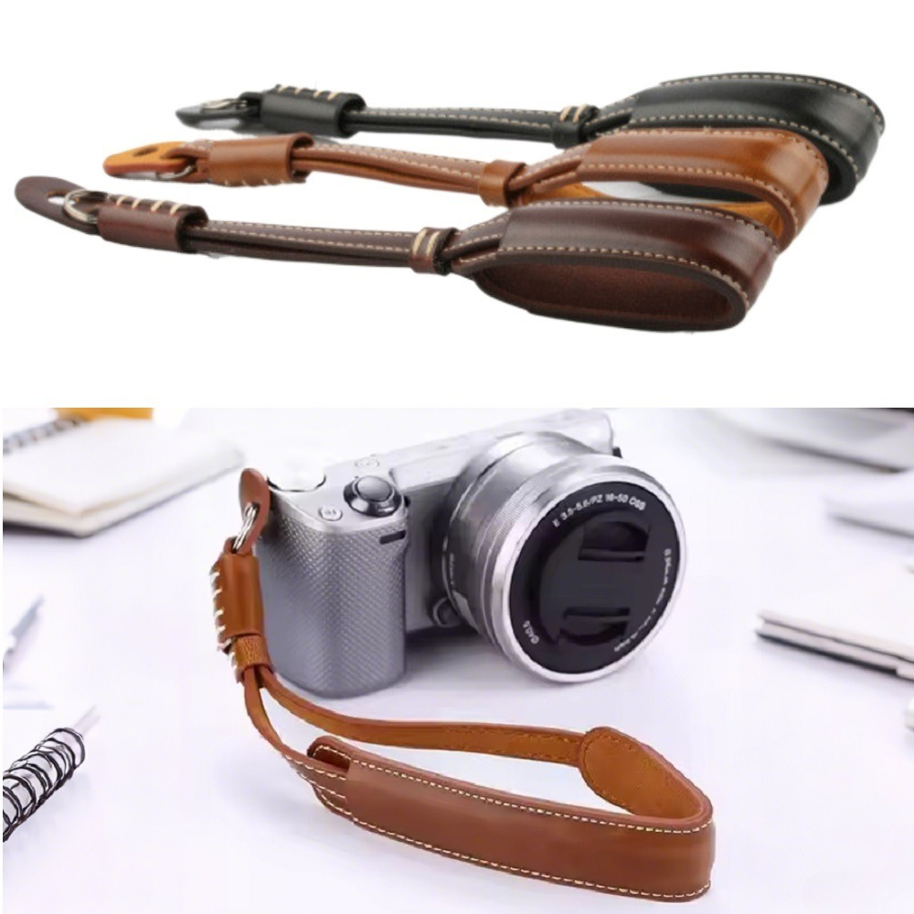 Quick Release Camera Wrist Str - Leather Strap Quick Release บทวิจารณ์และราคา