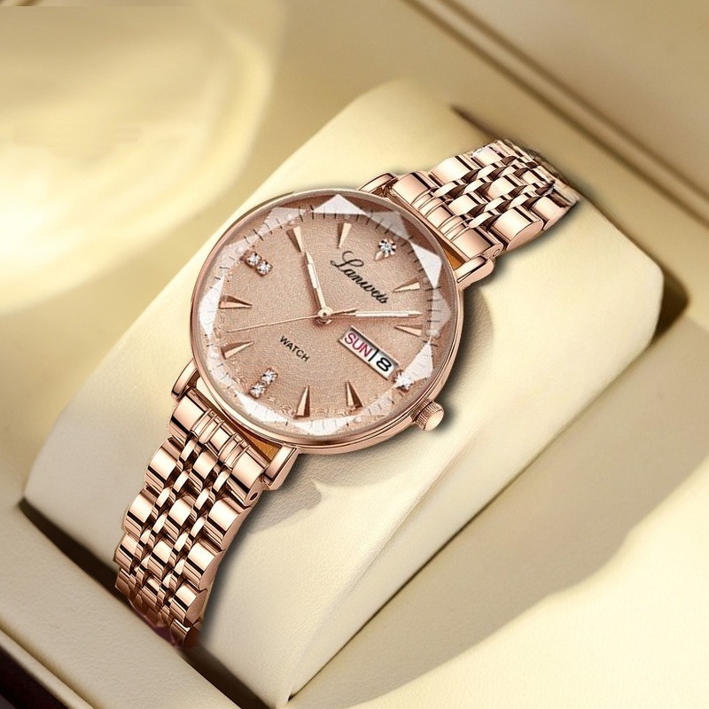 Ladies Watch, Butterfly Buckle - Butterfly Clasp Deployant บทวิจารณ์และราคา